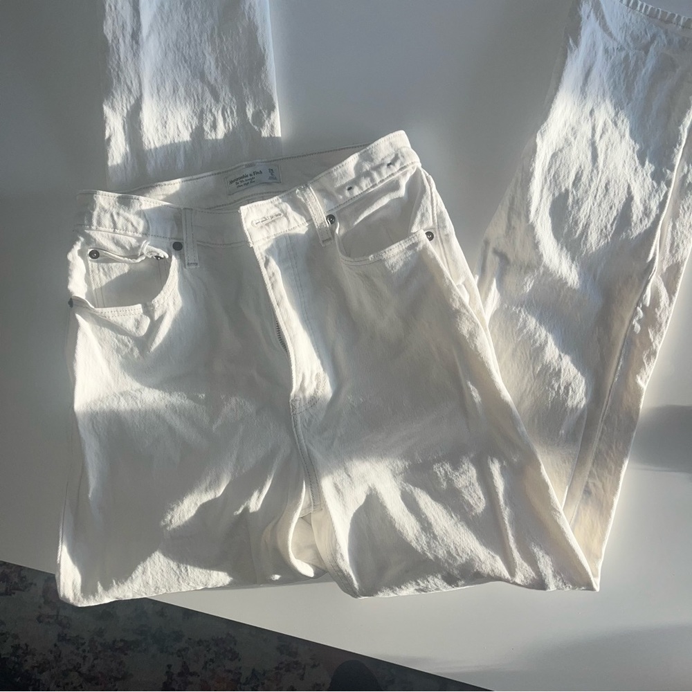 90’s straight ultra high rise jeans
